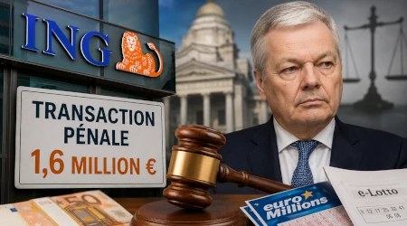 Affaire Reynders : ING paie 1,6 million d'euros et relance le d&eacute;bat sur les transactions p&eacute;nales en Belgique