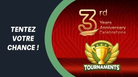 Tournoi anniversaire Amusnet sur BeCasino : 333 joueurs r&eacute;compens&eacute;s du 19 au 25 octobre