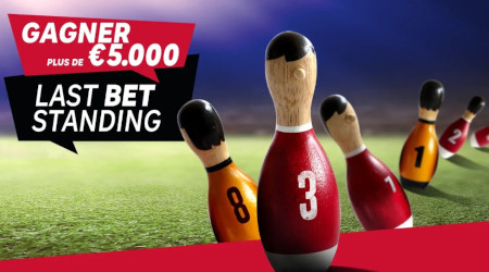 Last Bet Standing : un jackpot de 5.000  euros à gagner avec Betcenter