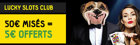 Gagnez 5 euros de bonus hebdos au casino grâce à Lucky
