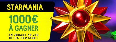 1.000 euros à se partager sur Starmania