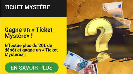 Un ticket mystère quotidien sur Betfirst Casino à gagner