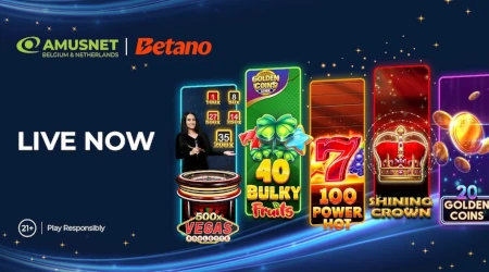 Betano frappe fort en Belgique avec une exclusivit&eacute; Amusnet autour des jackpots progressifs