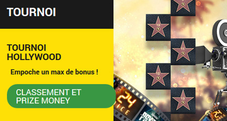 Gagnez un max de bonus avec le tournoi Hollywood au Casino BetFirst