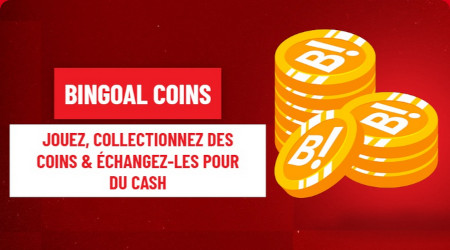Bingoal Coins : transformez vos mises en argent réel sur Bingoal Casino
