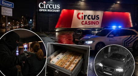 Braquage spectaculaire au Circus Casino de Rocourt : 50.000 &euro; d&eacute;rob&eacute;s et une employ&eacute;e prise en otage