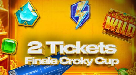 Croky Cup : 2 tickets pour la finale à gagner  avec le casino Bwin