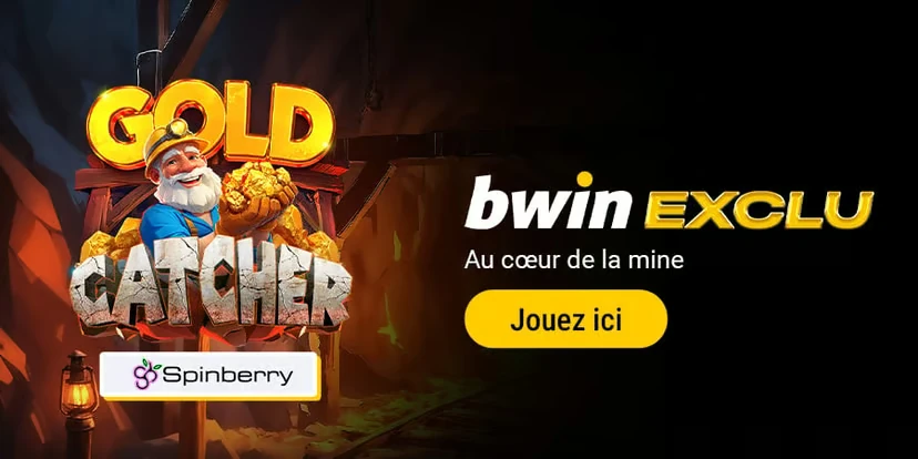 Gold Catcher en exclu sur Bwin