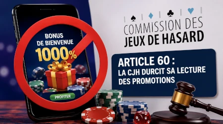 Pourquoi les promotions disparaissent des casinos en ligne belges : un courrier de la CJH &eacute;claire sa strat&eacute;gie