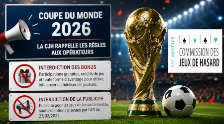 Coupe du monde 2026 : la CJH rappelle fermement les r&egrave;gles aux op&eacute;rateurs de jeux de hasard
