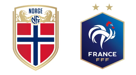 Norv&egrave;ge x France