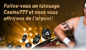 Poisson d'Avril et 100 x 7 spins gratuits pour le 1er avril au Casino 777