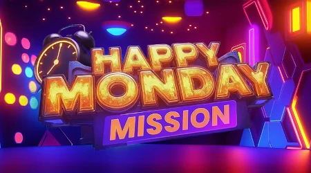 Happy Monday sur Casino1 : une mission hebdomadaire pour gagner jusqu'&agrave; 20 &euro; en cash