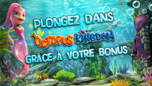 35% de bonus pour découvrir la machine à sous Octopus Kingdom