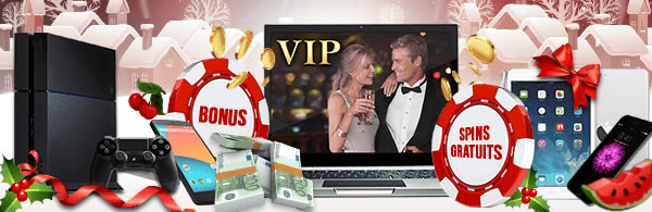 Cadeaux du calendrier de l'avent du Casino 777