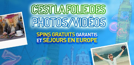 Gagnez un voyage et des free spins grâce au Concours Photo/Vidéo du Casino 777