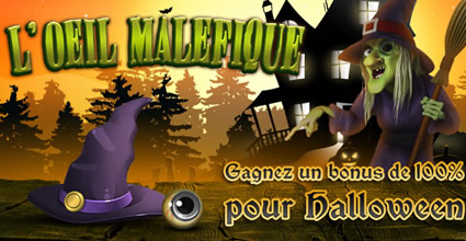 Oeil maléfique de la socière du casino777