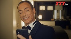 Jean-Claude Van Damme joue sur 777.be (Pub)