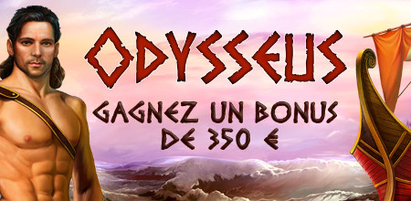 350 euros de bonus à gagner avec le quizz Odysseus