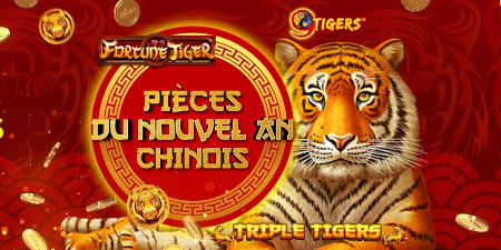 Année du tigre : Fêtez le Nouvel An chinois avec un supplément de tokens sur le casino777