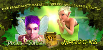 Magic Gems Vs Pixies of the Forest : La Slot Battle du casino777