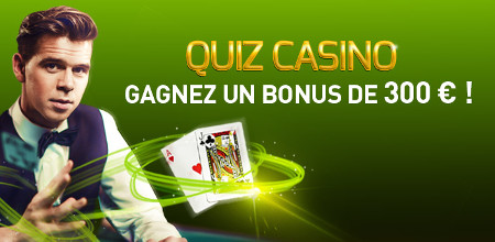 Quiz Casino de Casino777 : 300 € de bonus à gagner