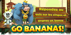 Quiz Go Bananas sur Casino 777