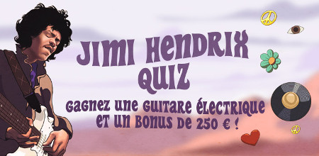 Une guitare électrique et 250 € de bonus à gagner