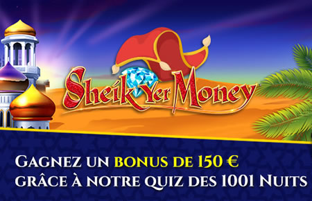 Sheik yer Money sur Casino777