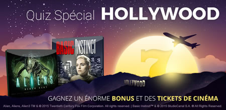 Profitez d'un bonus de 33 % et des tickets de cinéma sur  casino777.be