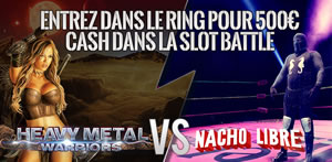 Slot Battle Heavy Metal Warriors Vs Nacho Libre