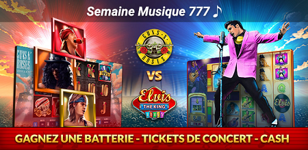 La Slot Battle revient en version Musicale avec des tickets et du cash