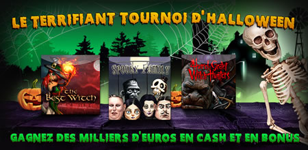 Un tournoi et un bonus exclusif pour Halloween sur casino777.be