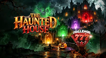 Halloween sur Casino777 : 20 &euro; CASH &agrave; gagner avec le dernier chapitre de The Haunted House
