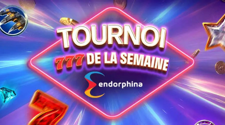Recevez jusqu'à 1.000 euros avec Endorphina et le  casino777 - Tournoi de la semaine