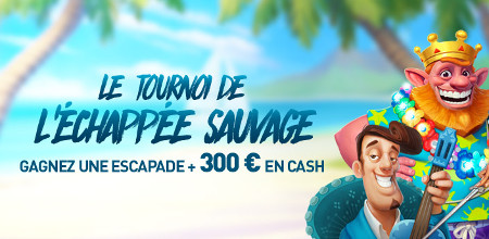 Une escapade et du cash à gagner au tournoi de l'Échappée sauvage au Casino777