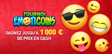 Tournoi EmotiCoins du Casino777 : 1.000 € en cash à gagner