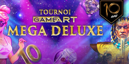 Tournoi Mega Deluxe GameArt : 10.000 euros  de prix pour l'anniversaire du casino777