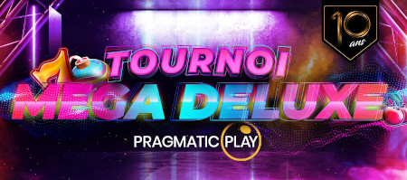 Tournoi Mega Deluxe Pragmatic Play : une cagnotte  de 10.000 € vous attend sur le casino777