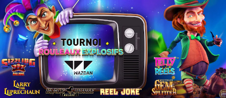 3.000 euros de bons d'achat à gagner avec le tournoi Rouleaux Explosifs Wazdan du casino777