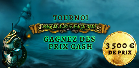 Gagnez jusqu'à 3.500 € avec les courses Skulls of Legend