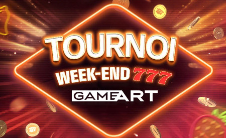 Tournoi  GameArt : Gagnez jusqu'à 1.000 euros sur le casino777