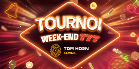 Week-end Tom Horn Gaming : Gagnez plus de  1.000 euros sur le casino777