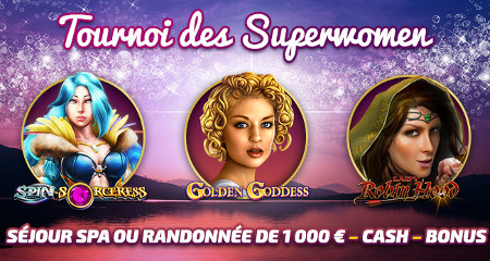 Tournoi des Superwomen de Casino777, séjour de luxe et du cash à gagner