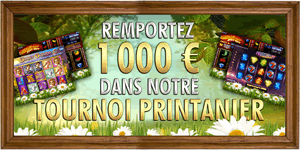 1000 € de bonus offerts sur Casino 777 lors du tournoi printanier