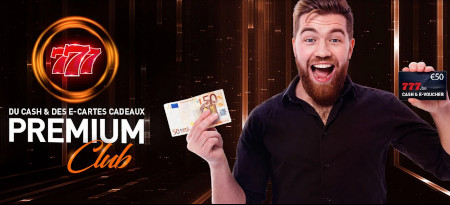 Des bons d'achat ou des e-vouchers à la boutique du Casino777