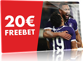 20 € de Freebet si Anderlecht et Gent marquent sur Circus.be