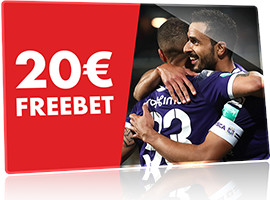 20 € Freebet pour Anderlecht x Charleroi avec Circus