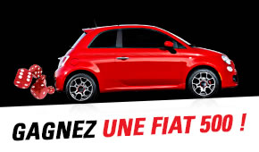 Gagnez une Fiat 500 au Casino Circus