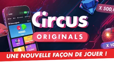 Circus Originals : cinq mini-jeux exclusifs signés Gaming1 avec un RTP exceptionnel de 99 %
